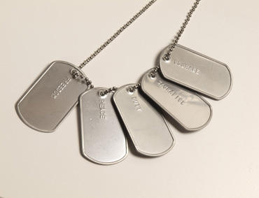 Brave Sole, Dog Tags
