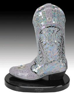 Silverado boot sculpture